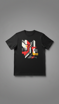 Urban Black abstract graphic tee
